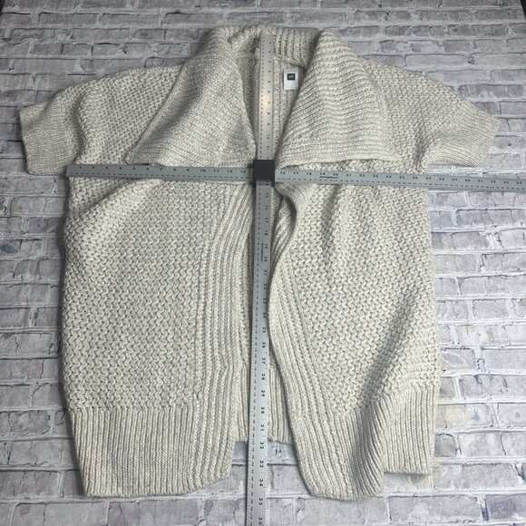 NWT GAP Women's Slouchy Textured Open Front Cardigan One Size - Picture 12 of 14